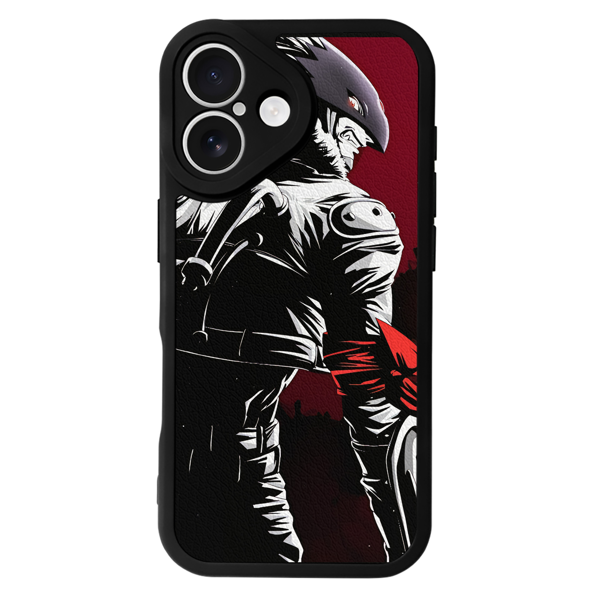 （画像用） Digimon デジタルモンスター/デジモン 【iPhone 16シリーズ対応】シリコンスマホケース（レザー調） 材質：シリコン
